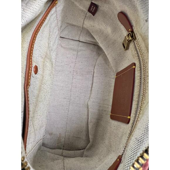 Coach Rogue 25 Bag in black glovetanned leather with Tea Rose Gold Hardware - Picture 8 of 11